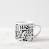 Vintage oma's Homemade Pies Gifts Espresso Kop (Rechts)