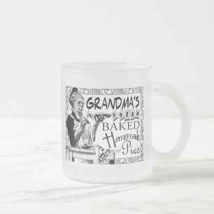 Vintage oma's Homemade Pies Gifts Matglas Koffiemok