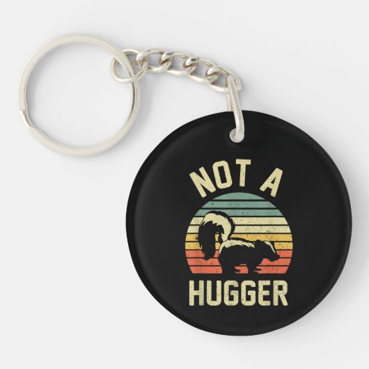 Vintage Omhelst Niet Sleutelhanger (Voorkant)