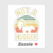 Vintage Omhelst Niet Sticker (Vel)