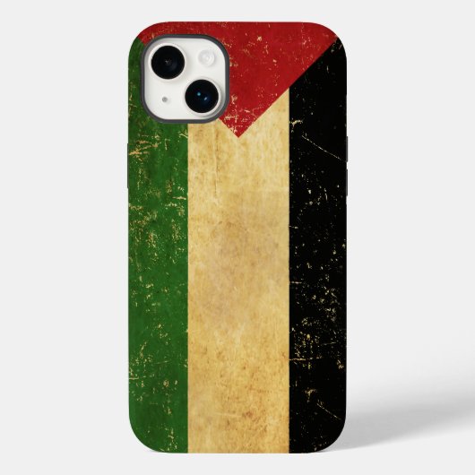 Vintage onder Palestijnse vlag Case-Mate iPhone Case (Achterkant)