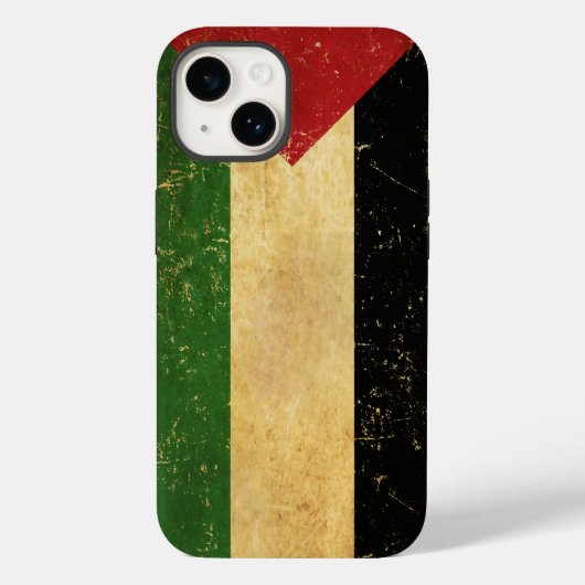 Vintage onder Palestijnse vlag Case-Mate iPhone Case (Achterkant)