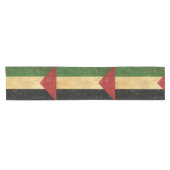 Vintage onder Palestijnse vlag Korte Tafelloper (Horizontaal)
