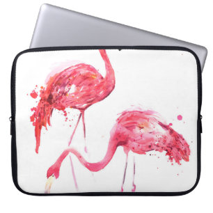 vintage onder palmbomen tegen een blauwe hemel laptop sleeve