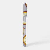 Vintage Onion Slice Pattern iPhone 16 Hoesje (Rechterkant)