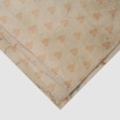 Vintage ontkoppeling hart tissuepapier (Detail)