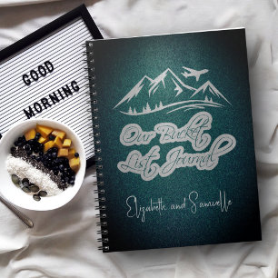 Vintage Onze Bucket List Paar Keepsake Journal Notitieboek