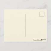 Vintage Oom Sam Thanksgiving Greetings Briefkaart (Achterkant)