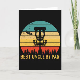 Vintage Oom Van Het Jaar Door Par Disc Golf Grappi Kaart
