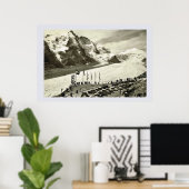 Vintage Oostenrijk, Grossglockner Poster (Thuiskantoor)