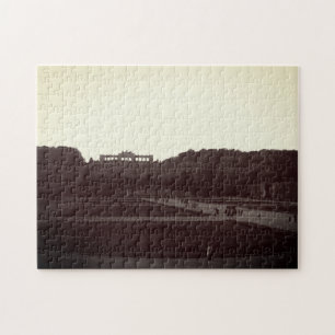 Vintage Oostenrijk Wenen Schonbrunn Tuinen 1970 Legpuzzel