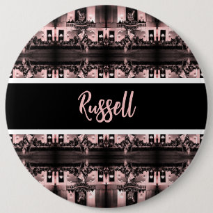 Vintage Oostenrijk Wenen Spaanse Courbette Ronde Button 6,0 Cm