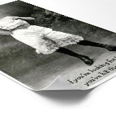 Vintage - op zoek naar problemen, poster (Hoek)