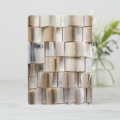 Vintage Open Boeken Boeken Pagina's Kaart (Staand voorkant)