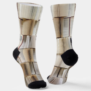 Vintage Open Boeken Boeken Pagina's Sokken