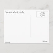 Vintage Opera Sinbad Briefkaart (Achterkant)