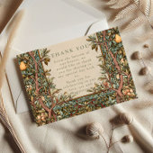 Vintage Orchard Botanical Wedding Bedankkaart