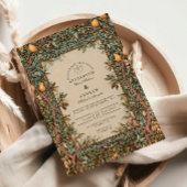 Vintage Orchard Wedding Kaart