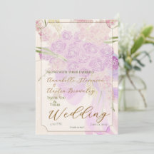 Vintage Orchid Ombré Lint en Boeket