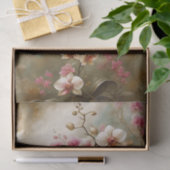 Vintage Orchidee Kunst Decoupage Tissuepapier (Geschenk)