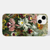 Vintage Orchideeën Case-Mate iPhone Case (Achterkant (horizontaal))