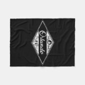 Vintage Orlando Fleece Deken (Voorkant (Horizontaal))
