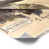 Vintage Orleans Railways Paris-Bordeaux Poster (Hoek)