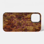 Vintage ornament, barokke rococo textuur. iPhone hoesje (Achterkant horizontaal)