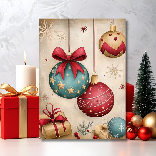 Vintage Ornament Treasure  Kaart