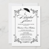 Vintage Ornament Vrijgezellenfeest Kaart (Voorkant)