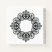 Vintage Ornamental Frame Notitieboek (Achterkant)