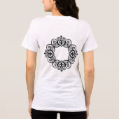 Vintage Ornamental Frame Tri-Blend Shirt (Achterkant)