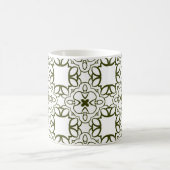 Vintage ornamental seamless pattern. abstract, ara koffiemok (Center)