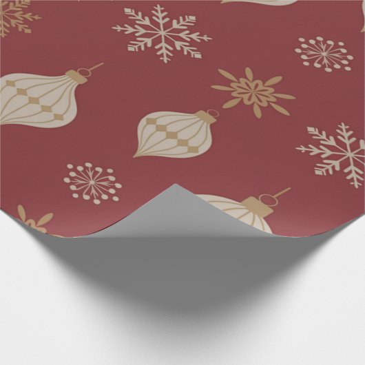 Vintage Ornaments Cadeaupapier (Hoek)