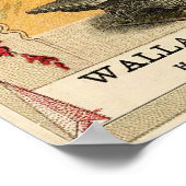 Vintage Ornate Cast Iron Stove Advertising Poster (Hoek)