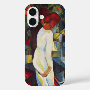 Vintage Orphisme, Koppel in het bos door Macke iPhone 16 Hoesje