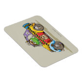 Vintage Oscar's Taxibedrijf Magneet (Rechterzijde)