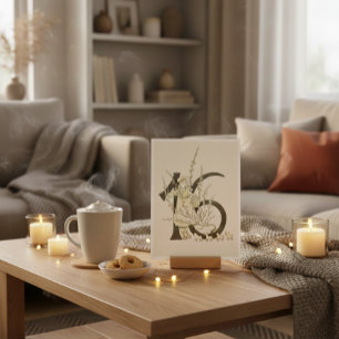 Vintage Ottilia Adelborg Bloemennummer - 16 Briefkaart