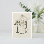 Vintage Ottilia Adelborg Bloemennummer - 19 Briefkaart (Staand voorkant)