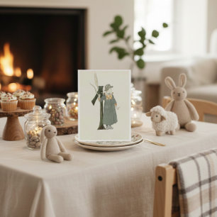 Vintage Ottilia Adelborg Bloemennummer - 1 Briefkaart