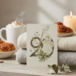 Vintage Ottilia Adelborg Bloemennummer - 20 Briefkaart