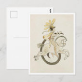 Vintage Ottilia Adelborg Bloemennummer - 6 Briefkaart (Voorkant / Achterkant)