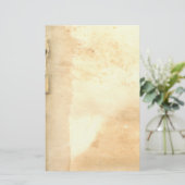 Vintage oude boek einde papier briefpapier (Staand voorkant)