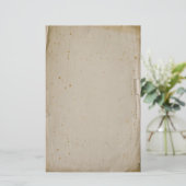 Vintage oude boek einde papier briefpapier (Staand voorkant)