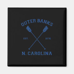 Vintage Outer Banks vakantie Noord Carolina Magneet