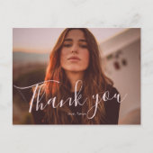 Vintage Overlay 1 Afstudeer Bedankje Briefkaart (Voorkant)