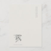 Vintage Owl- Dark Academia Journal Insert Briefkaart (Voorkant)