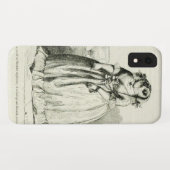 Vintage Owl Woman Case-Mate iPhone Case (Achterkant (horizontaal))