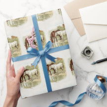 Vintage paarden-liefhebbers