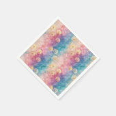 Vintage Paardenbloem Abstract Patroon (3) Servet (Hoek)